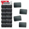 Annie Magnetic Hair Rollers 2 Inch 12 Count Gray Curlers for Smooth Curls Waves Easy Dry or Damp Sets Secure Comfortable