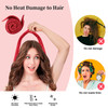Heatless Curling Rod Headband Upgraded 60 Extra Long Heatless Curls Headband Soft Hair Curlers to Sleep In Hair Rollers