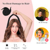 Flylipu Heatless Curling Rod Headband Upgraded 60 Extra Long Soft Hair Curlers to Sleep In No Heat Curls for Girls Long