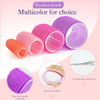 EHBELIF Jumbo Hair Rollers Set with Clips 34Pcs Rollers Hair Curlers Blowout Look Hair Roller AMulticolored