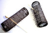 2 Pack HAIR STYLING BRUSH ROLLERS PINS Hair Curlers 78 x 3 Bristles 12 Rollers