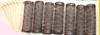 2 Packs 14 total MEDIUM BRUSH ROLLERS PINS Hair Curlers Bristles 2 12x 34 NEW