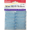 Annie Wire Mesh Rollers XSmall 12 Inch Hair Curlers for Tight Curls Ringlets Heatless Styling Tools for Short to Long Ha