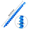WILLBOND 40 Pieces Hair Perm Rod Spiral Plastic Long Barber Hairdressing Styling Curling Perm Rod Hair Rollers Salon Too