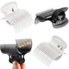 12 Piece Hot Roller Clips Hair Curler Claw Clips Replacement for Women Girls Hair Section Styling WhiteBlack
