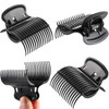 Syhood 24 Pieces Hot Roller Clips Plastic Hair Curler Claw Clips Replacement Roller Clips for Women Hair Section Styling