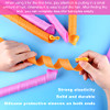TUPARKA 30 Pack Spiral Curls No Heat Hair Rollers Kit with Styling Hooks for Extra Long Hair up to 22 Inch