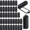 WILLBOND 40 Pieces Sponge Hair Rollers 1 x 26 Inch Satin Rollers for Black Hair Soft Curler Flexible Styling Wave Curler
