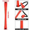 WILLBOND 84 Pieces Hair Perm Rods Hair Curling Rollers Perming Curlers Rods Cold Wave Rollers for Hairdressing Styling T