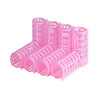8 Pcs Plastic Hair Rollers Home DIY Hair Styling Tools Pro Salon Portable Curlers Clips for Women LadiesBig Size