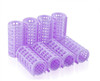 8 Pcs Plastic Hair Rollers Home DIY Hair Styling Tools Pro Salon Portable Curlers Clips for Women LadiesBig Size