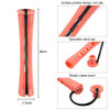 WILLBOND 60 Pcs Short Perm Rods Natural Hair Perm Rods with Elastic Rubber Band Non Slip Plastic Perming Cold Wave Kit f