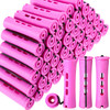 WILLBOND 60 Pcs Short Perm Rods Natural Hair Perm Rods with Elastic Rubber Band Non Slip Plastic Perming Cold Wave Kit f