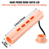 WILLBOND 60 Pcs Perm Rods for Long Hair Plastic Curl Rods Cold Wave Irons Curling Roller for Hair Styling Hairdressing T