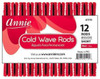 Annie 3 Packs of Cold Wave Rods Short 1115 12 Pieces per Pack Red Rubber Flexi Rods Hair Roller