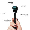 ROSELYNBOUTIQUE Derma Roller for Hair Beard Facial Skin Face Body Scalp 540 Titanium Microneedle for Men Women 025mm Cos