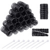 Willbond 20 Pack Vintage Brush Rollers for Hair with Picks Medium Wire Mesh Rollers for Women Effortless Curls and Waves