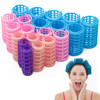 Ahier Hair Roller 20 Pack Self Grip Roller 4 Kinds Hairdressing Curlers for DIY or Hair Salon Barrel type Barrel type