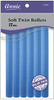 Annie Soft Twist Rollers Blue 7 Inch 12 Count