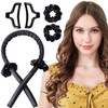 Heatless Curling Rod Silk Headband No Heat Curls Rollers Curlers with Ribbons Sleeping Soft Wave Hair Curler DIY Hair St