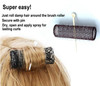 ALAZCO 14 pc Vintage Style Hair Roller Medium BRUSH ROLLERS PINS Mesh Hair Curlers With Bristles 25x 34 with Flexible Lo