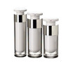 2PCS Empty Refill Upscale Acrylic Airless Vacuum Pump Cream Lotion Vial Bottle Jars Bayonet Eyecream Toner Cosmetic Toil