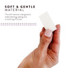 Artists Choice 100 Pack Makeup Sponge Mini Applicator Wedges Triangle Cosmetic Sponges for Foundation Blush Eye Shadow B