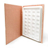 16 Pair Eyelash Storage BookMakeup Display Sample ContainerEyelash Catalog Travel Glitter Paper rose gold