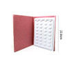 16 Pair Eyelash Storage BookMakeup Display Sample ContainerEyelash Catalog Travel Glitter Paper rose gold