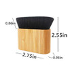 Professional Makeup Kabuki Foundation Brush for Face and Body Makeup Bamboo Handle Large Powder Brushes Full Coverage Ba