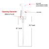 Youngever 5 Pack Dispensing Pump 28410 2cc Output Pump Dispenser Fits 1 inch Necks 32 Ounce Large Bottles White