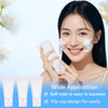 VANTOBEST 20Pcs Transparent Plastic Empty Tubes with Flip Cap Soft Tubes Squeeze Bottle Facial Cleaning Bottles Refillab