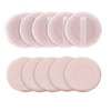 Anleolife 10Pcs Compact Washable Powder Blending Sponge Puff Round For Foundation Makeup Velour Puffs Makeup Lot 5baglot
