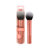 Real Techniques Ultra Plush Powder Makeup Brush For Setting Powder Bronzer Blush Sheer Buildable Coverage Large Fluffy P