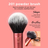 Real Techniques Ultra Plush Powder Makeup Brush For Setting Powder Bronzer Blush Sheer Buildable Coverage Large Fluffy P