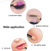 Amariver 200 Pack Disposable Eyeshadow Brush Sponge Tipped Oval Makeup Tool Dual Sides Eyeshadow Brush Comestic Applicat
