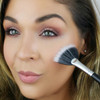 Fan Highlighter Makeup Brush Beauty Junkees Duo Fiber Face Make Up Brushes Cheekbone Define Highlighting with Powder Cre
