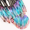 Professional Make Up Brush 10pcs Soft Bristles Hair Makeup Brushes Eyeliner Eyebrow Lip Contour Blending Brush Set Purpl
