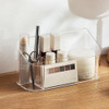 Poeland Makeup Organizer Medicine Cabinet Shelves Organizer Cosmetic Display Case Storage Box for Vanity Countertop Bath