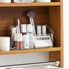 Poeland Makeup Organizer Medicine Cabinet Shelves Organizer Cosmetic Display Case Storage Box for Vanity Countertop Bath