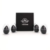 ADONNA 4 Pcs Makeup Sponge Set Blender Beauty Flawless for Liquid Cream and Powder with 4 Travel Cases