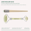 EcoTools Beauty Skin Care Tool Jade Facial Roller and Eye Roller Duo Face Roller and Massager Skincare and Sculpting Too