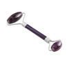 EcoTools Amethyst Facial Roller Real Stone Face Roller Massager Skincare Sculpting Tool Reduces Puffiness Dark Circles E