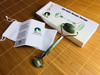 Jade Roller Therapy 100 Natural Jade Facial Roller Double Neck Healing Slimming Massage