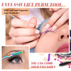 232 Pcs Lash Lift kit 50 Lash Lift Rods Silicone Eyelash Pads 2 Eyelash Separator Tool with Separation Comb 100 Micro Sw
