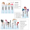 111 Black makeup brushes and makeup sponges 18pcs makeup tool set makeup brushes set natural synthetic eye shadow founda