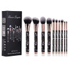 10 pcs Makeup Brushes Sets Marble Eyeshadow Professional Makeup Brush Set Concealer Eyeliner Eyebrow Foundation Face Bru