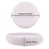 WXJ13 3 Pack 412 Inch Large Powder Puff with Metal Powder Box Smooth Soft Puff with Ribbon Band Handle for Body Loose Po
