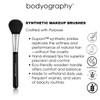 Bodyography Powder Brush Fluffy DomeShaped Makeup Tool for Loose and Pressed Powder Application Ideal for Setting Finish