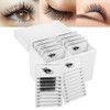 Salmue 10Layer Eyelash Extension Storage Box Acrylic False Eyelash Makeup Organizer Holders Makeup Cosmetic Case for Gra